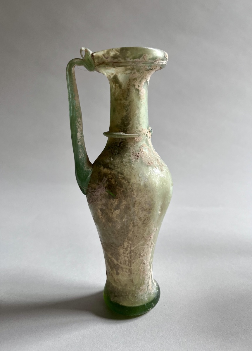 Cruche en verre Art Romain IVème-Vème siècle après JC