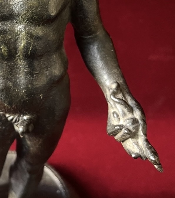 19th-century Bronze Statue Of Jupiter, Modeled After An Antique From The Grand Tour-photo-4