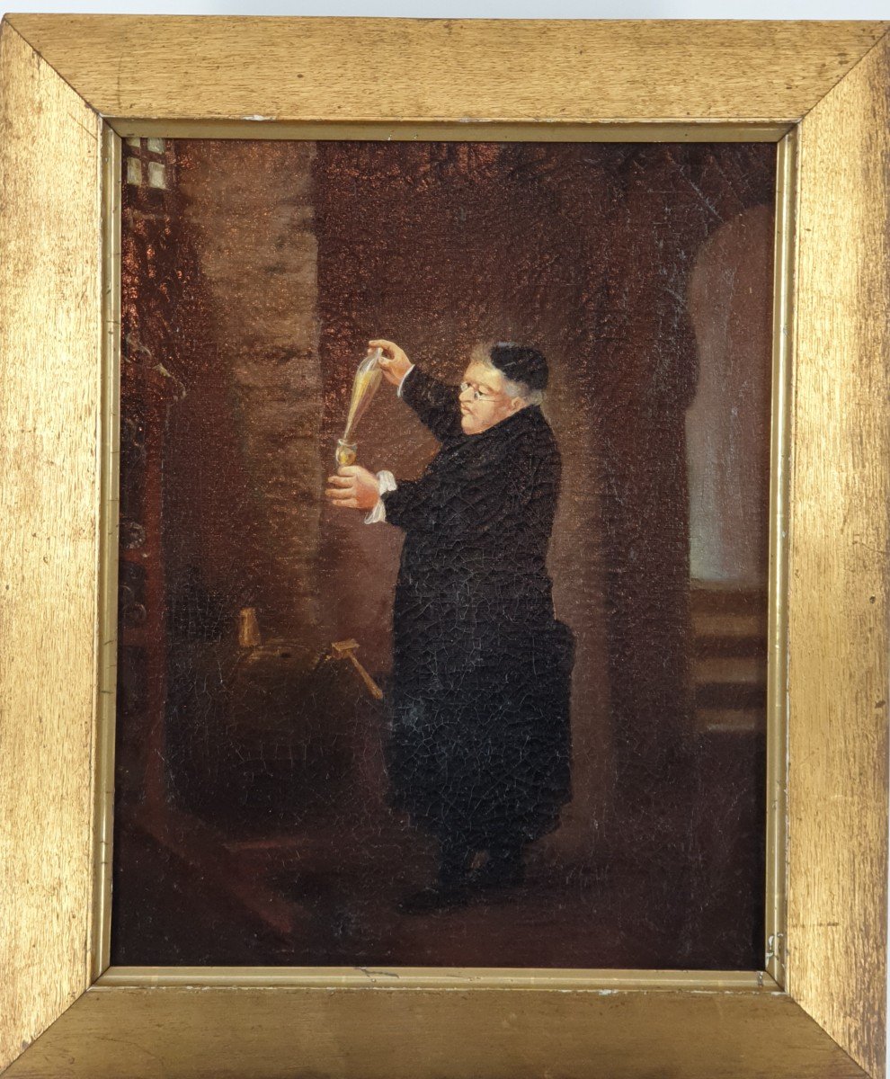The Elixir Or Wine Tasting (circa 1850