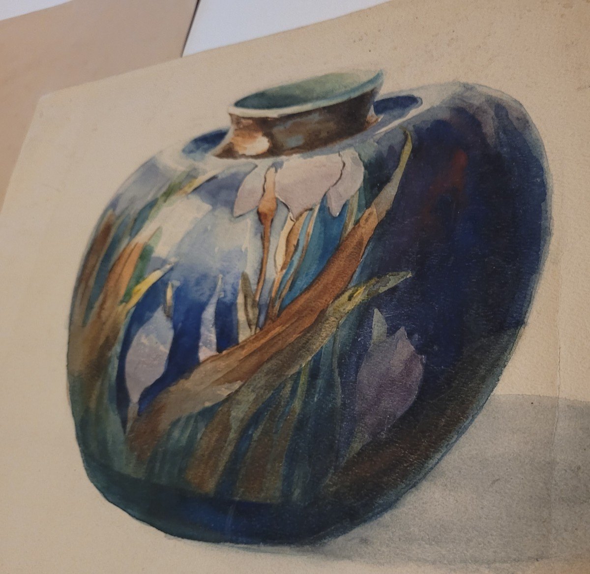 Projet De Vase  Annee 70 Par Koroline Van Kurz-photo-2