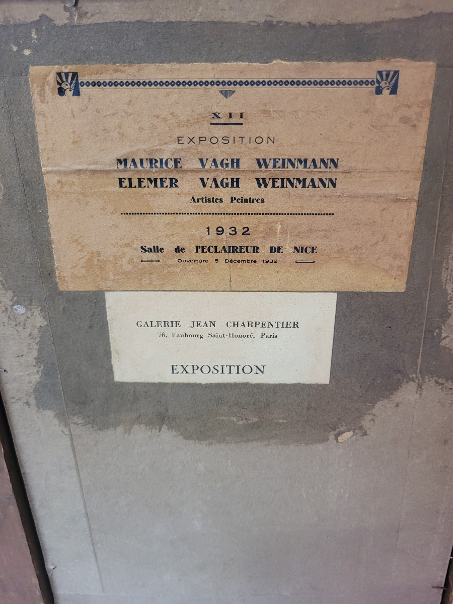 Maurice vagh weinmann 1932 atelier d artiste-photo-2