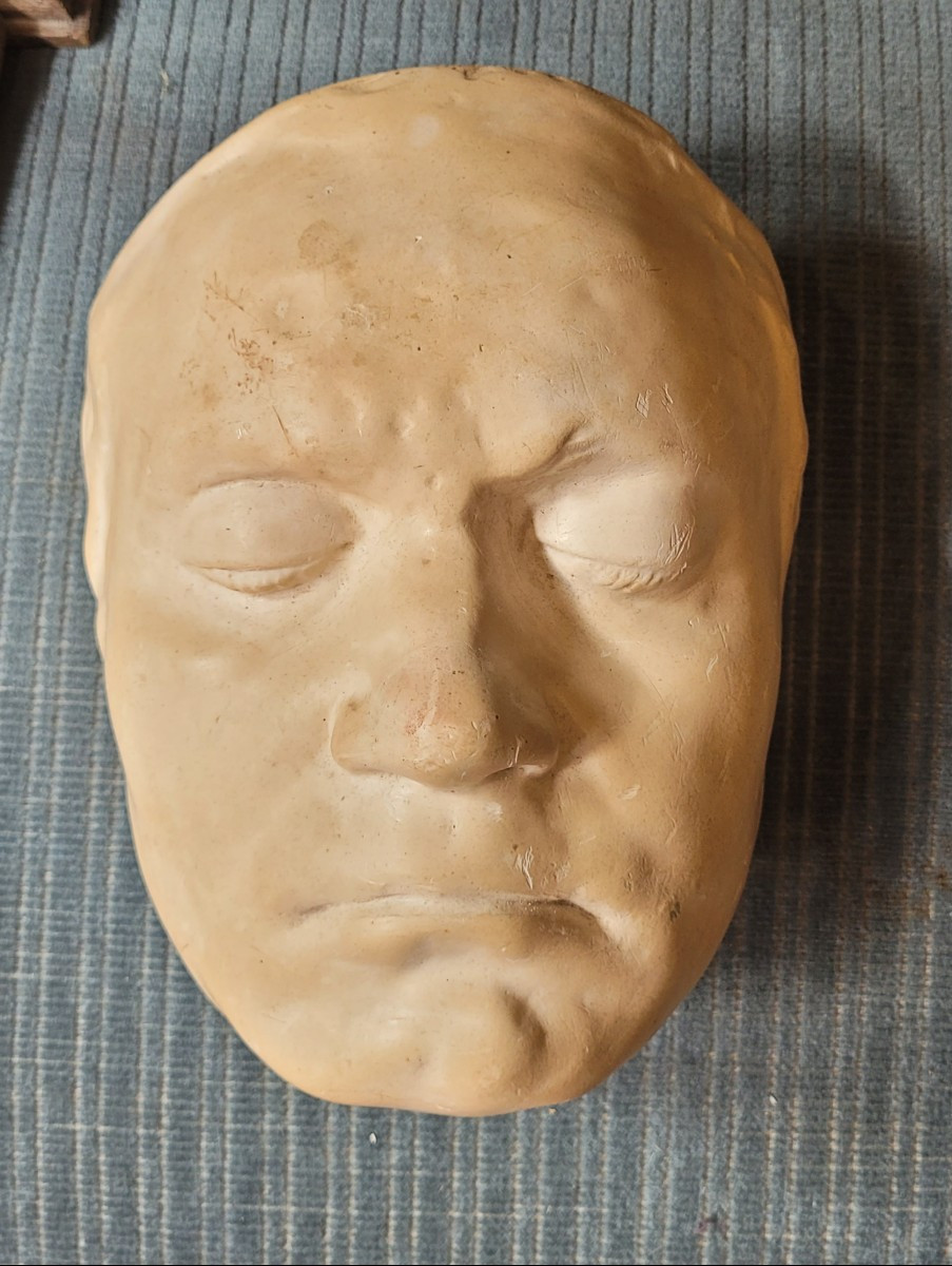 Tête mortuaire probablement de Beethoven
