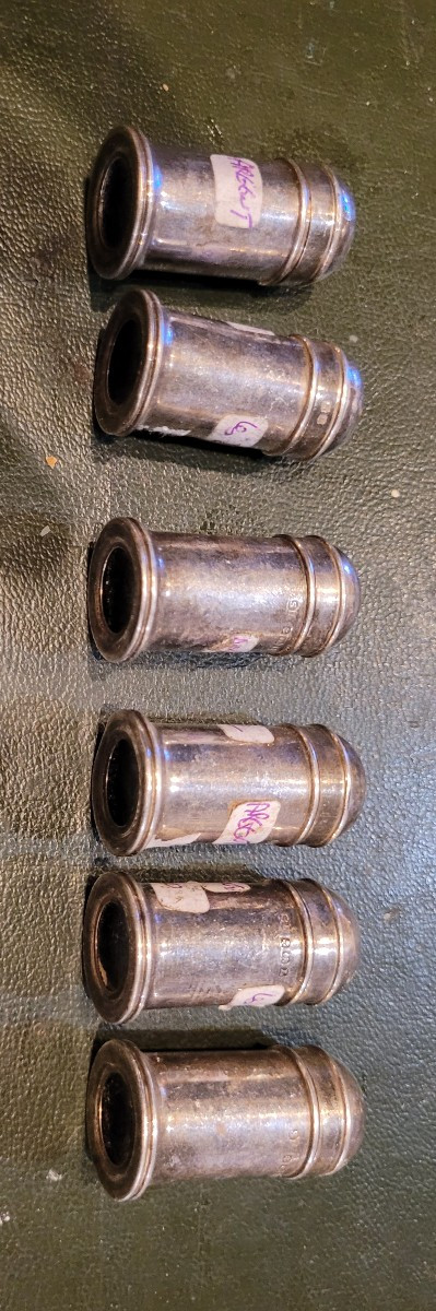 6 petites salières en argent -photo-2