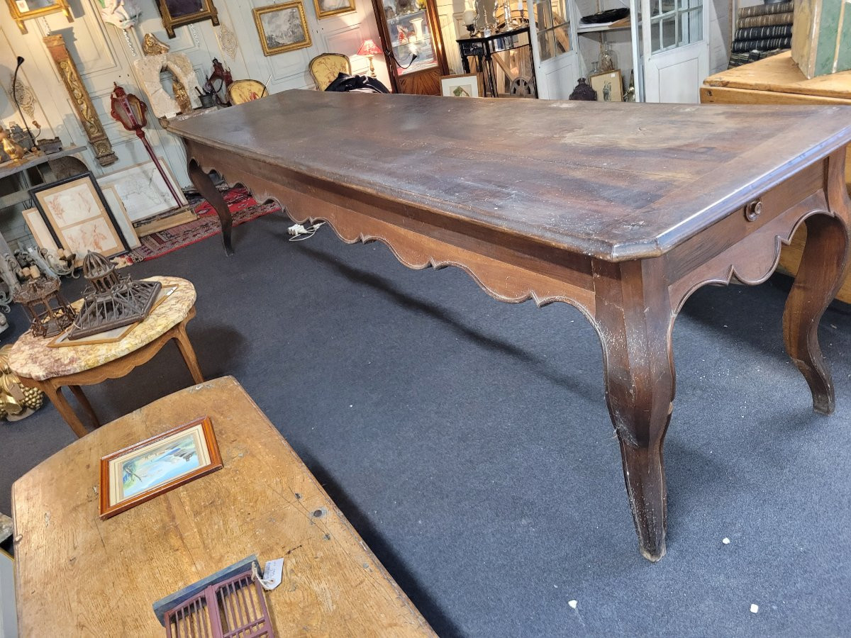 Large Louis XVI Style Serving Cart, 3.50m Long-photo-2