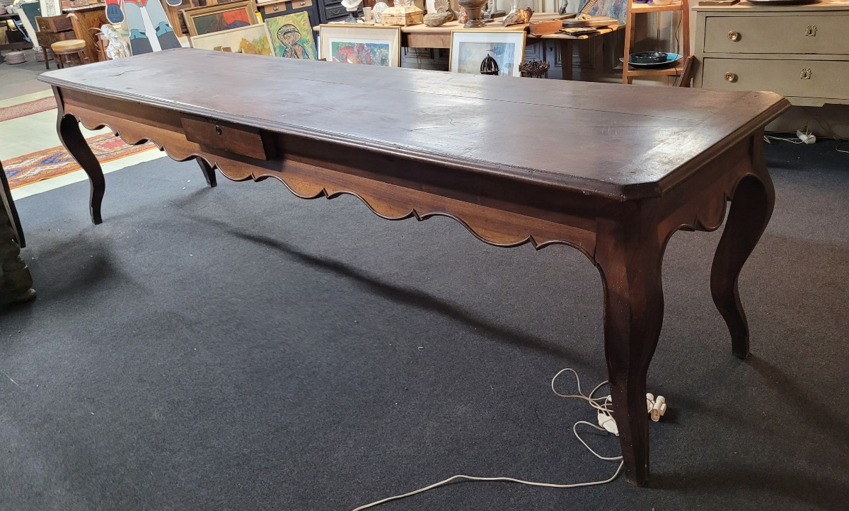Large Louis XVI Style Serving Cart, 3.50m Long