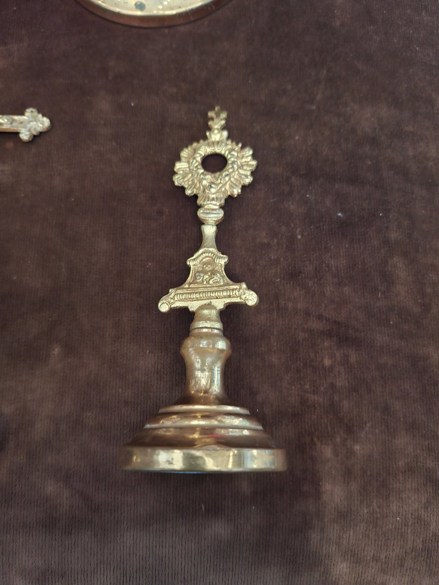 Religious Items: Chalice, Ciborium, Paten... For Travel-photo-2