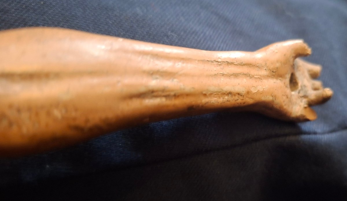 Christ 18 eme en bois 18 eme avec polychromies-photo-1