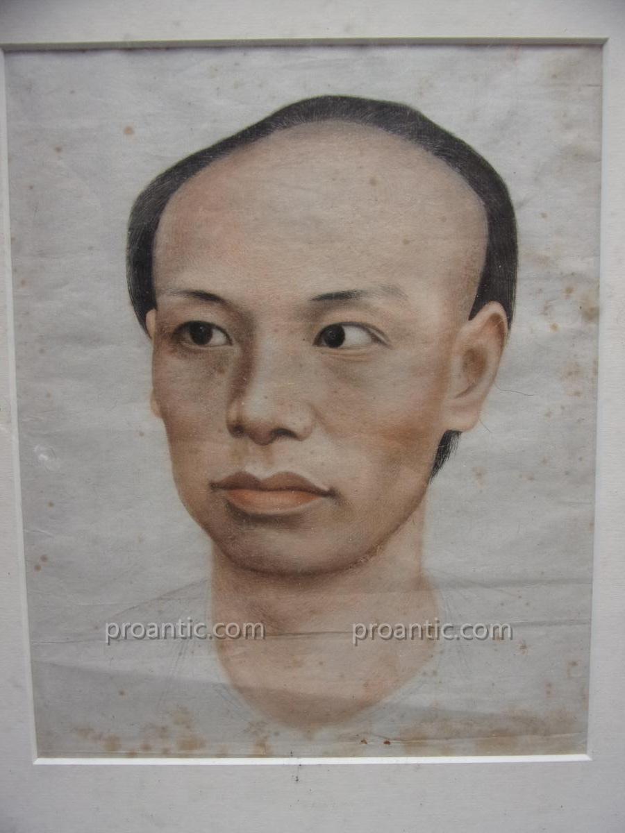 Chinese Man Portrait Drawing-photo-2