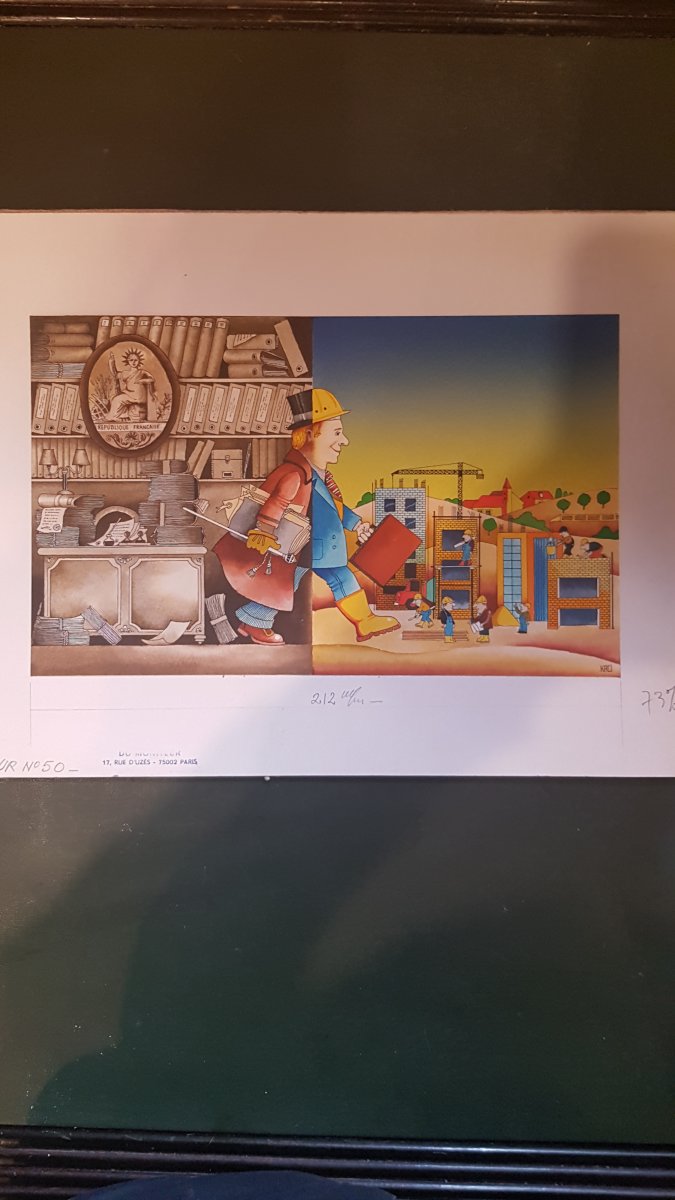 Amusante Aquarelle Publicitaire De Kaci Pour Le Moniteur