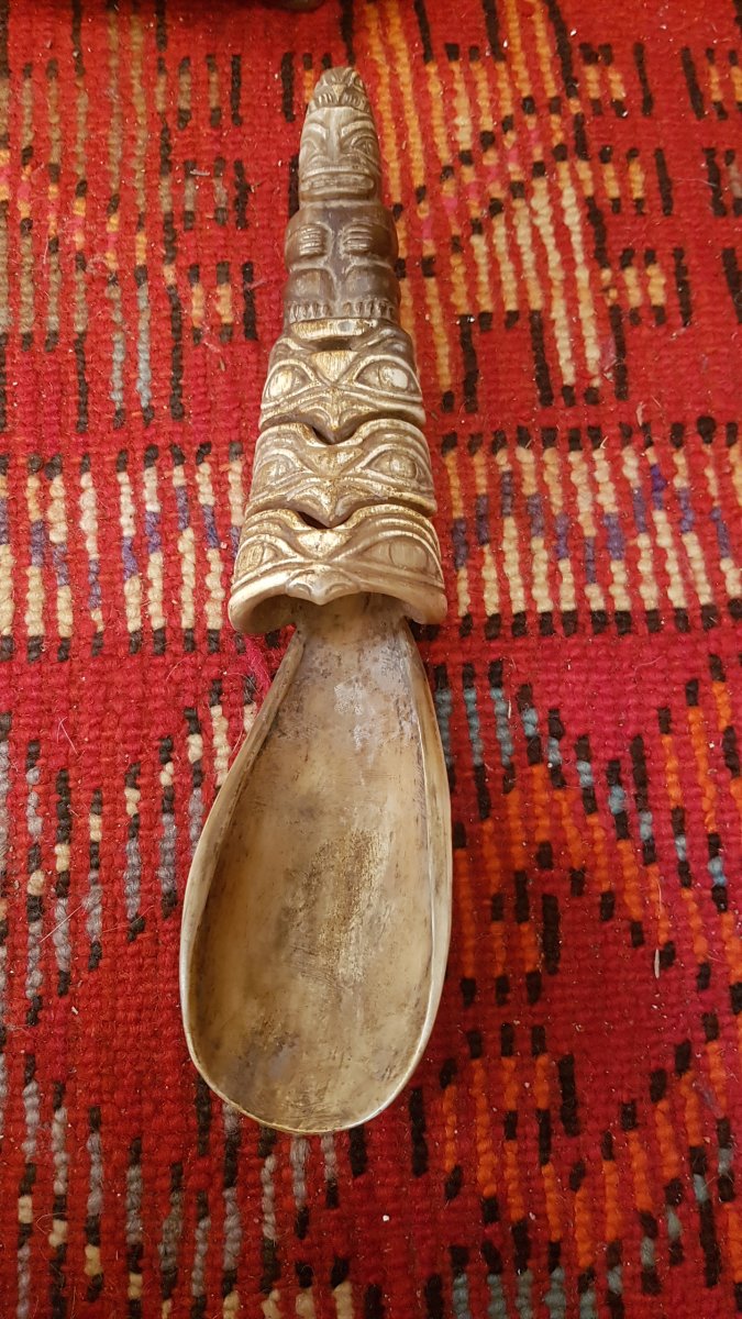 Large Aida Horn Spoon