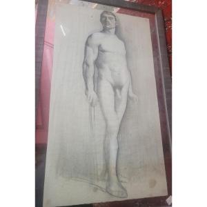 E Fortier étude d homme nue erotique