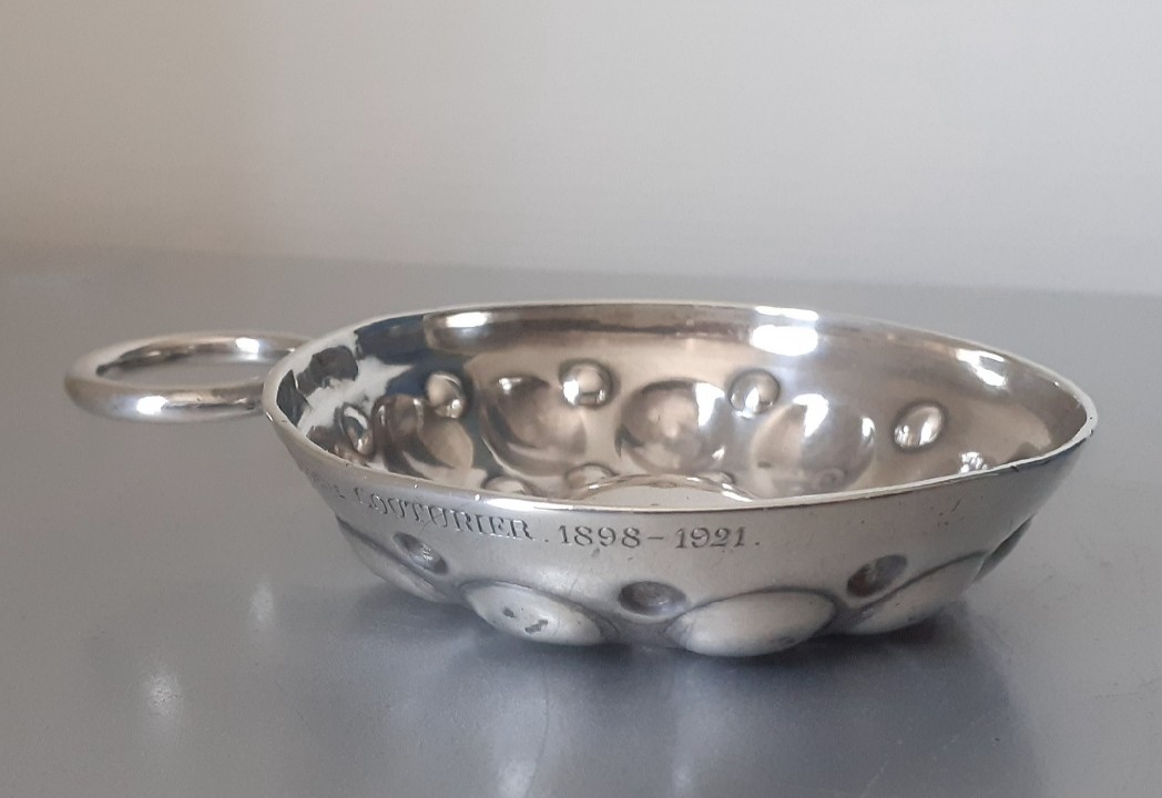 Solid Silver Wine Taster 