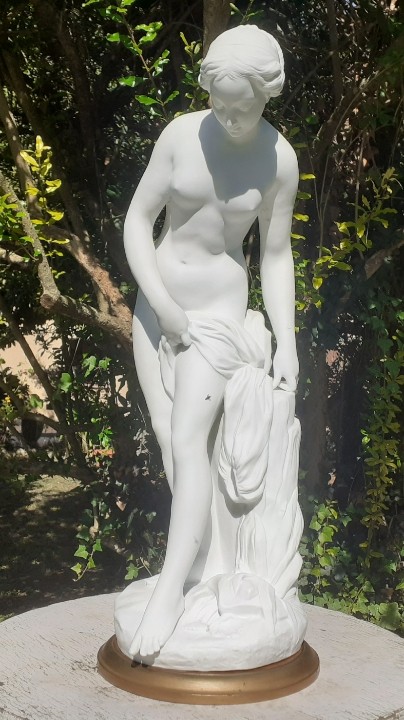 Important Biscuit The Bather After Falconet 