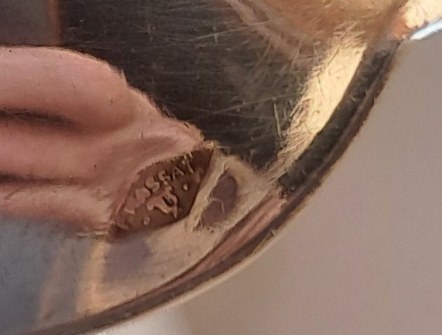 Suite de 12 petites cuillères en argent massif -photo-3