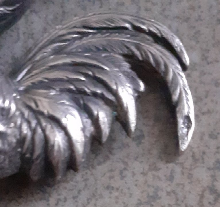 Sceau à cire en argent massif -photo-4