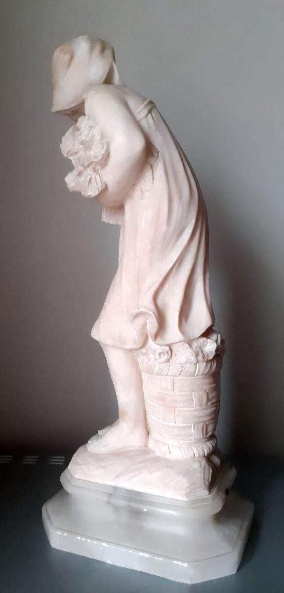 La petite marchande de roses  signée Royer -photo-1