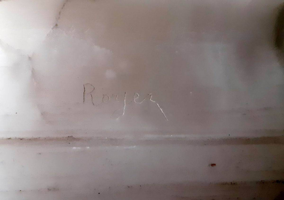 La petite marchande de roses  signée Royer -photo-5