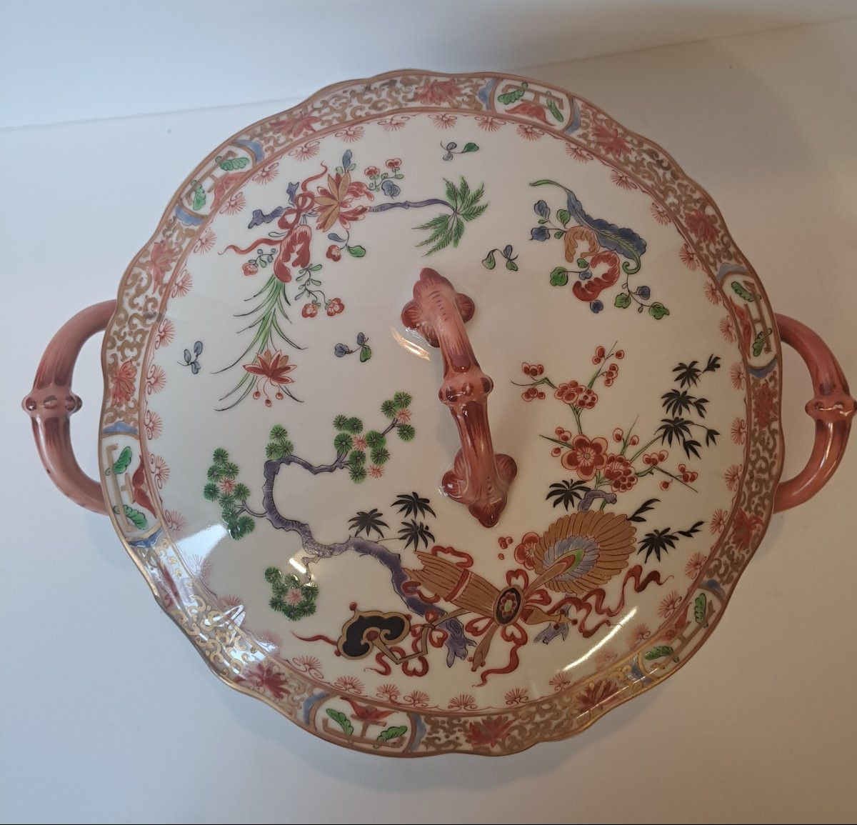 Soupière en porcelaine Attribuée  à Samson -photo-4