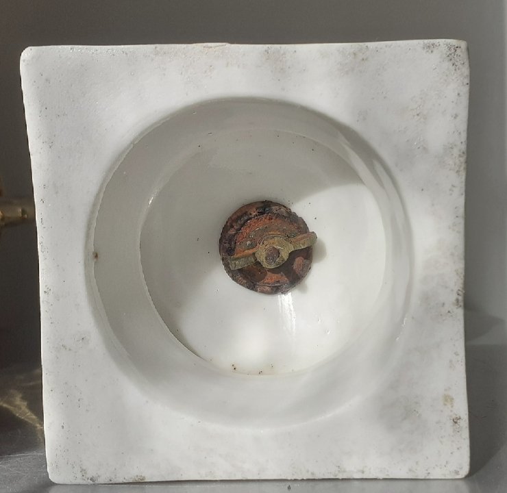 Paire de vases d'ornement en porcelaine de Paris  XIX ème -photo-7