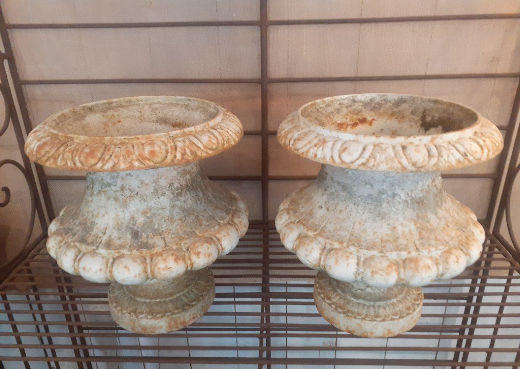 Vases de jardin Médicis en fonte maison Godin-photo-2