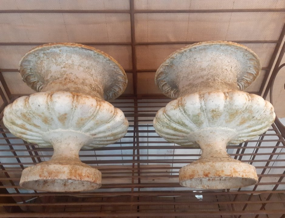 Vases de jardin Médicis en fonte maison Godin-photo-3