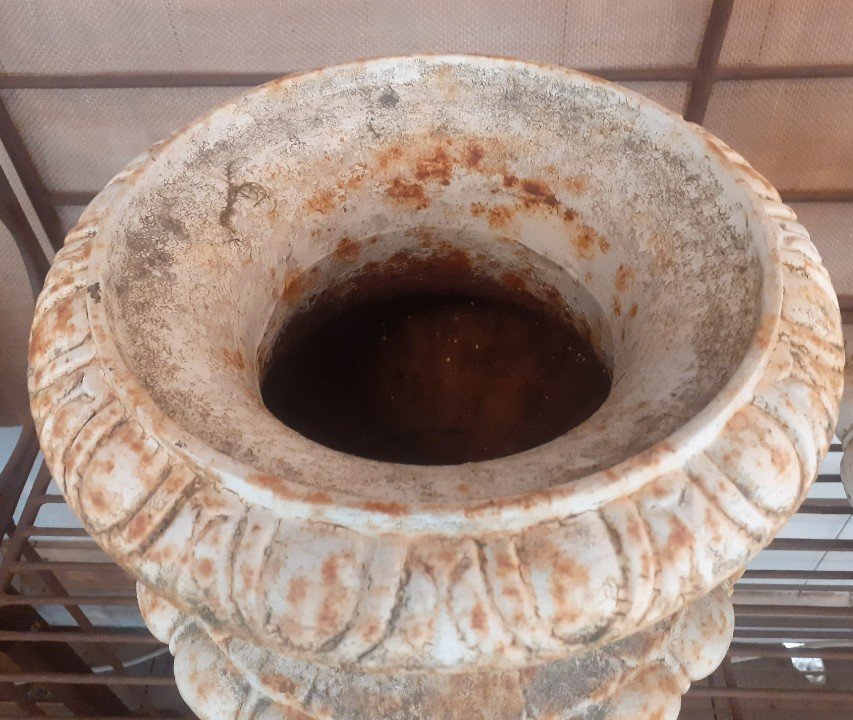 Vases de jardin Médicis en fonte maison Godin-photo-4