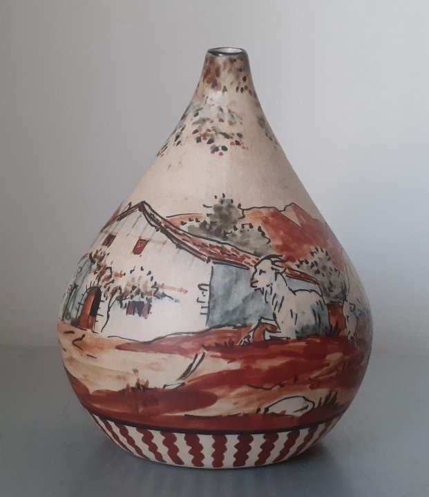 Poterie de Ciboure, verseuse période Fischer-photo-2