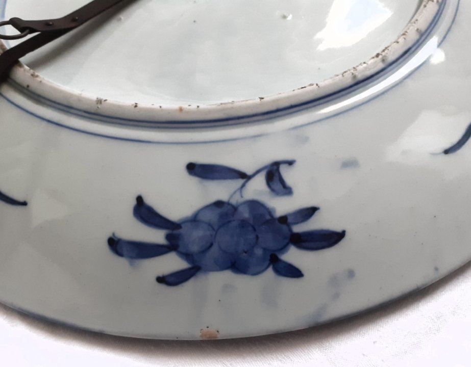 Large Imari Dish, Japan, Porcelain, 19th Century -photo-5