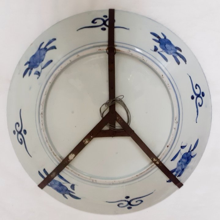 Large Imari Dish, Japan, Porcelain, 19th Century -photo-7