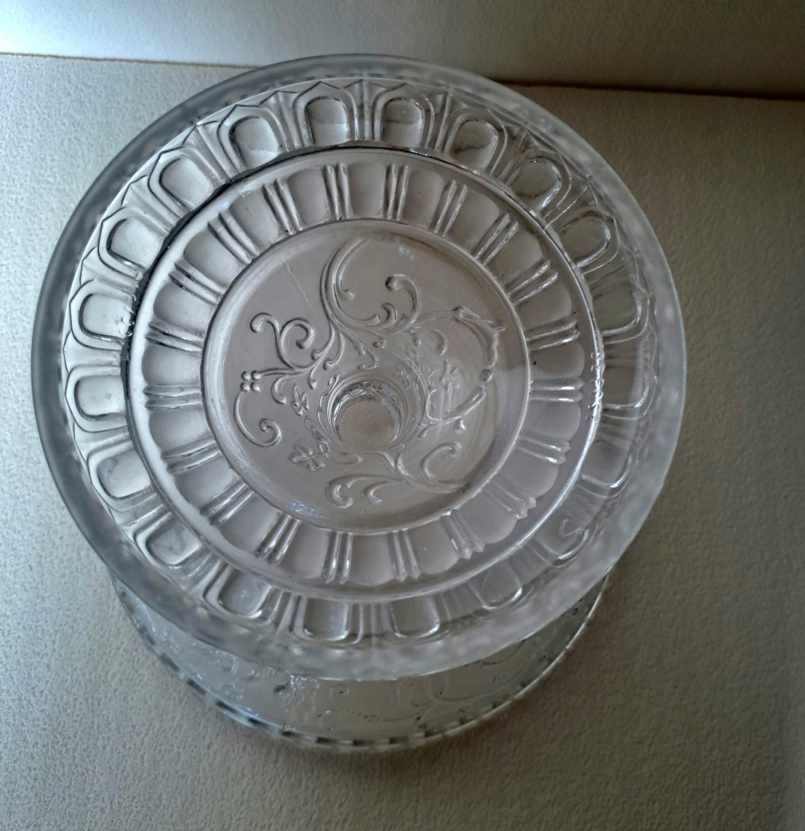 Grande coupe Baccarat Oiseaux du Paradis -photo-4