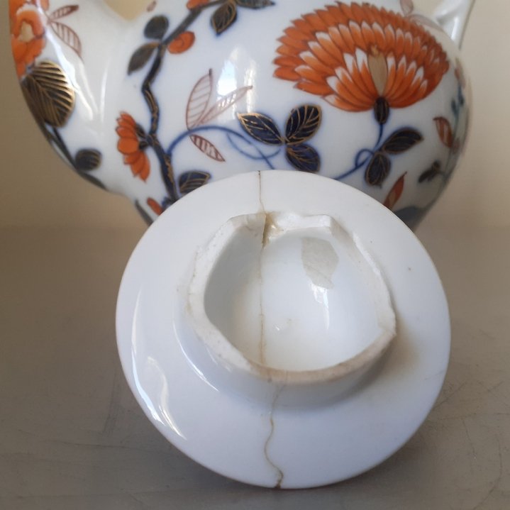 Verseuse en porcelaine de Bayeux-photo-6