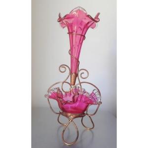 Baguier en verre teinté 