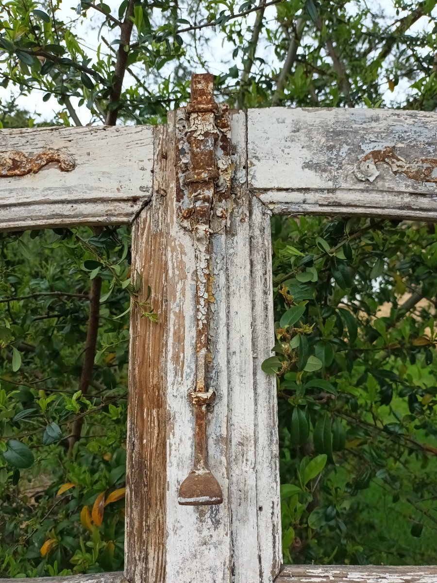 Grandes Fenêtres XVIIIe En Résineux, Fenêtres boiseries Anciennes 18ème-photo-2