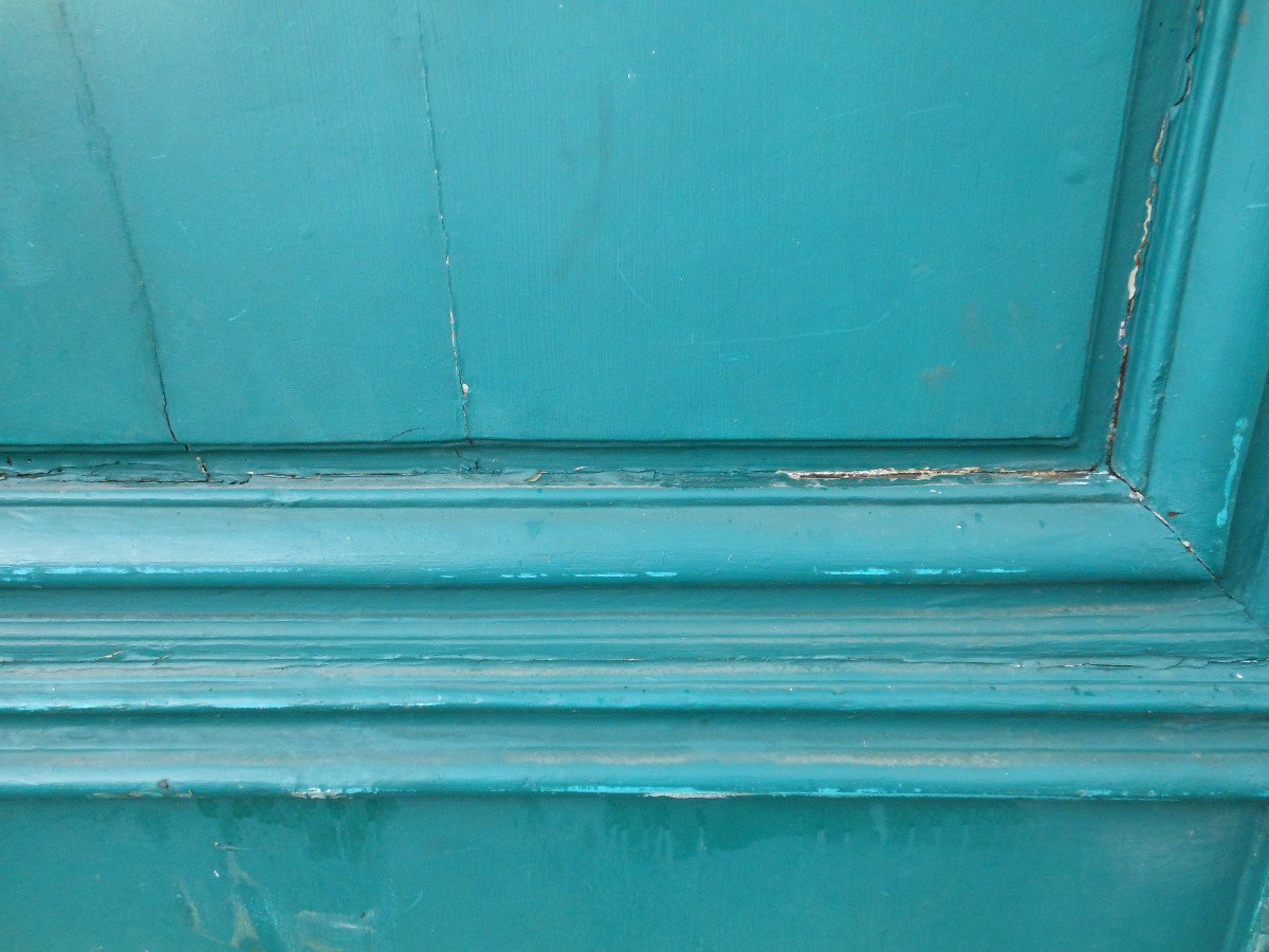 Imposing Entrance Door 18 Eme De Ville In Oak-photo-3