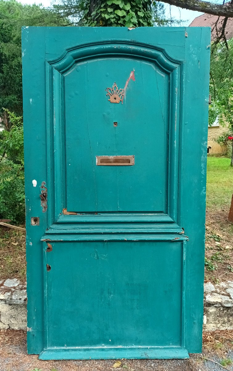 Imposing Entrance Door 18 Eme De Ville In Oak