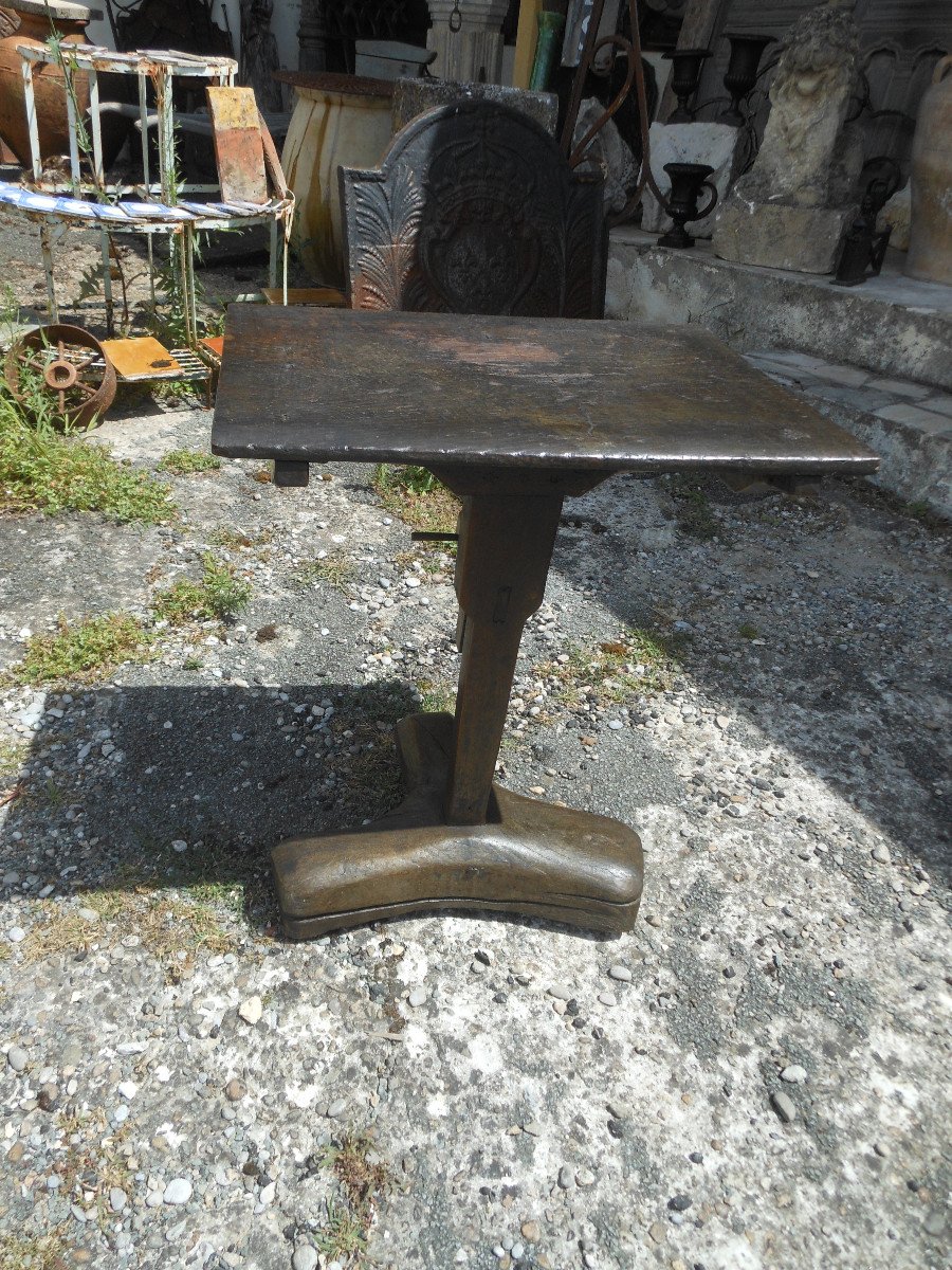 Extremely Rare Country Changer Table, Unusual In Its Own Juice-photo-5
