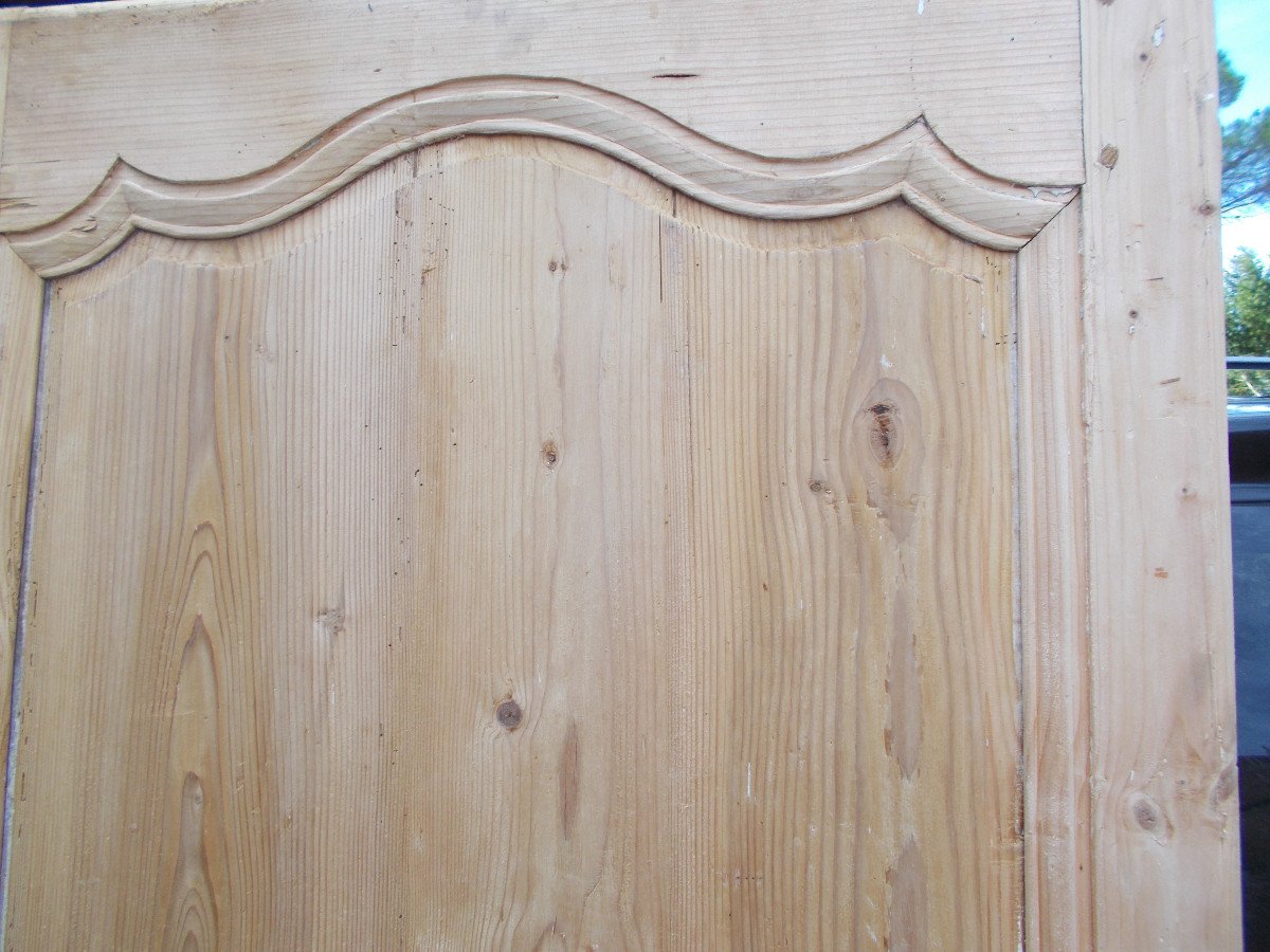 Suite Of 3 Softwood Cupboard Doors-photo-2