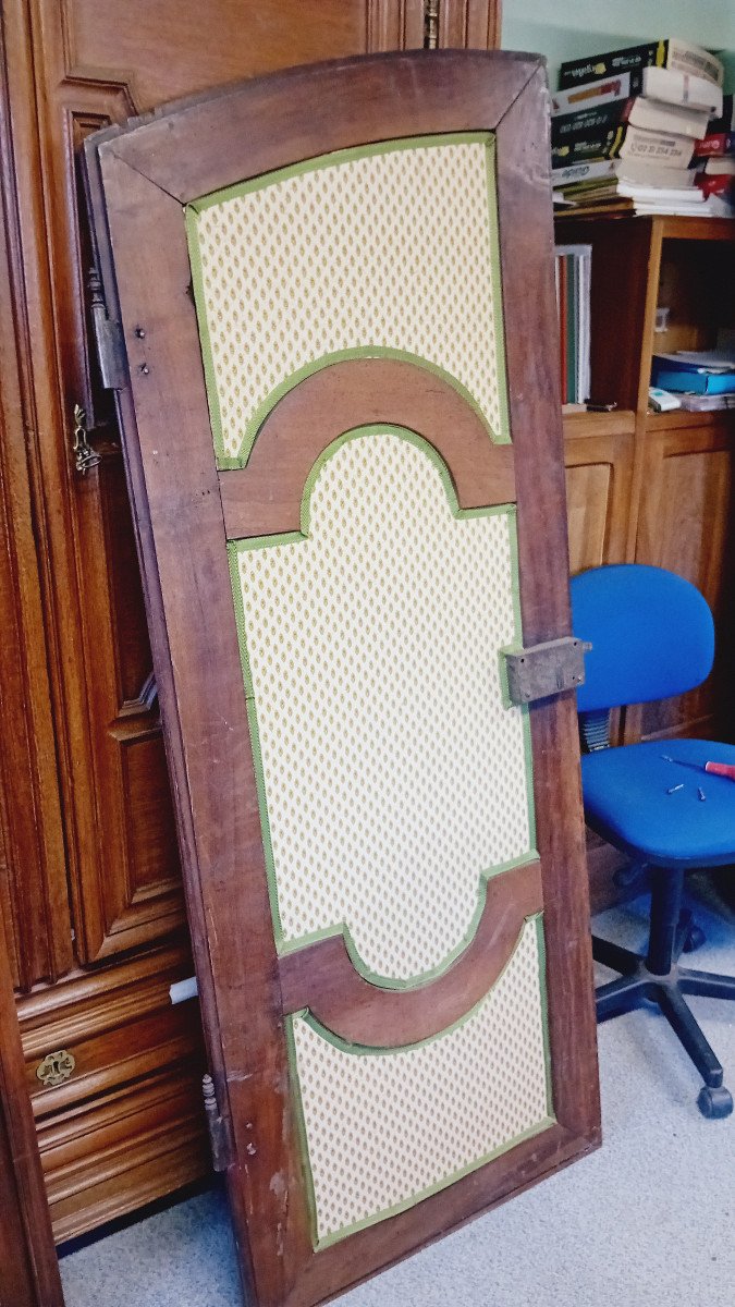 Imposante Paire De  Portes  En Noyer 17 Eme-photo-1