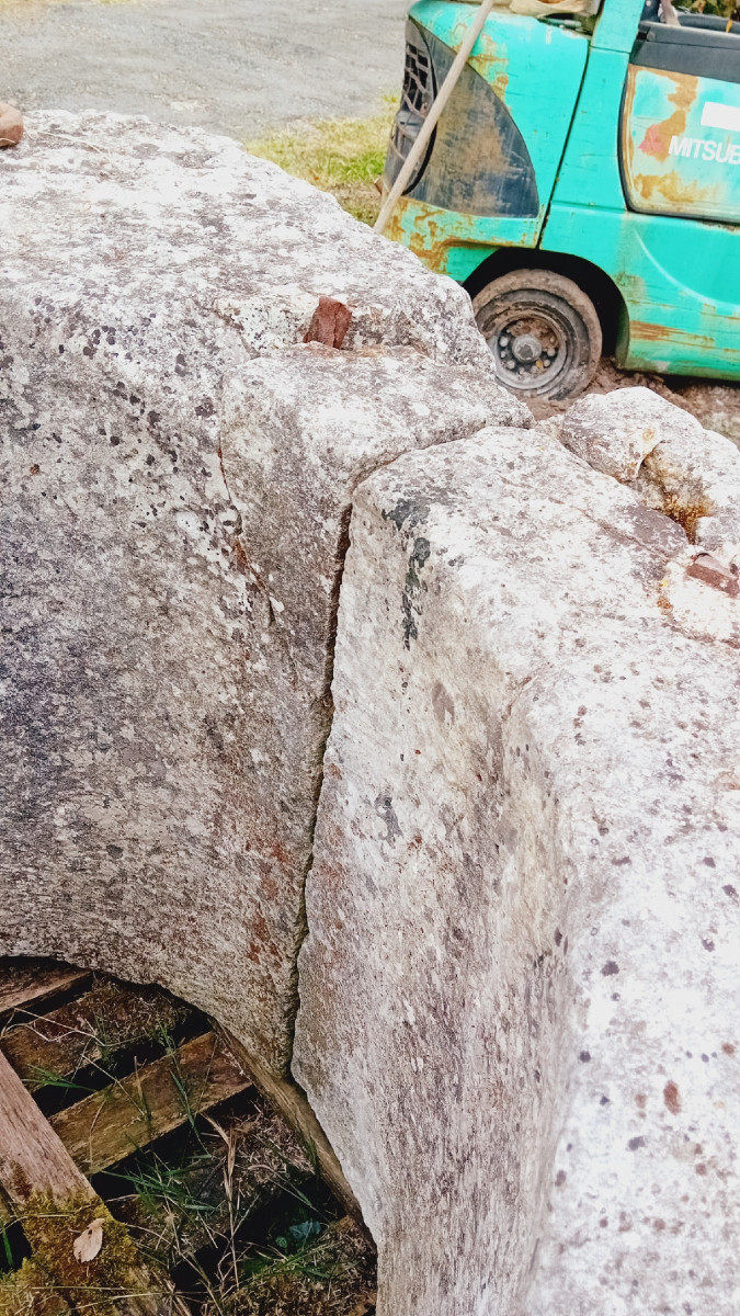 Important Wellhead In Light Limestone, 17th Century-photo-4