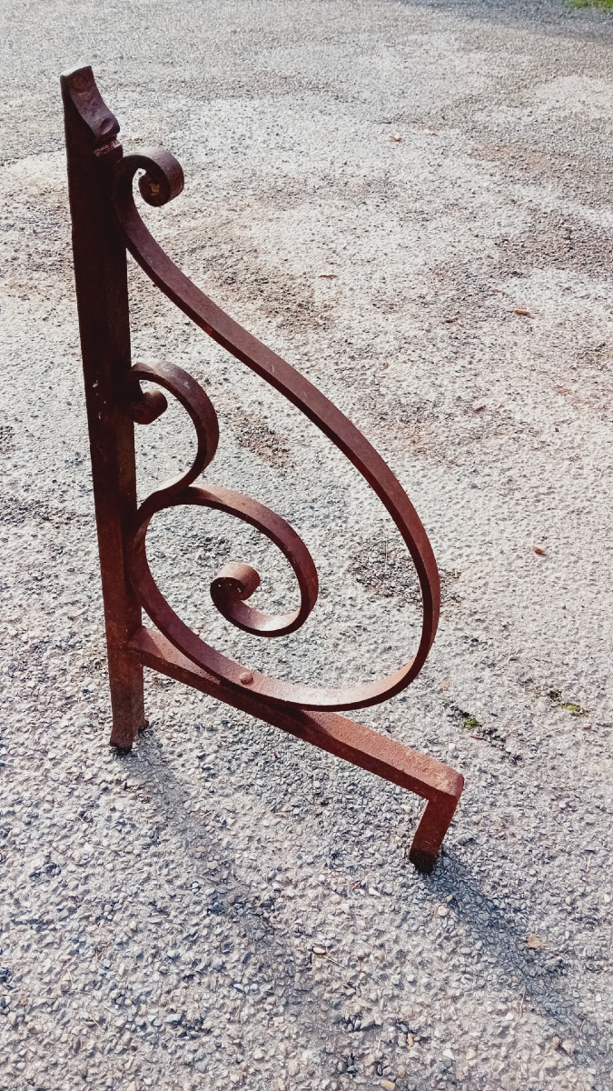 Solid Wrought Iron Gallows -photo-2