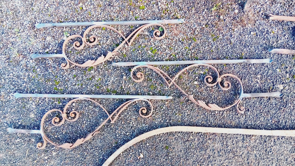 differentes potences en fer forgé 18 eme ,19 eme