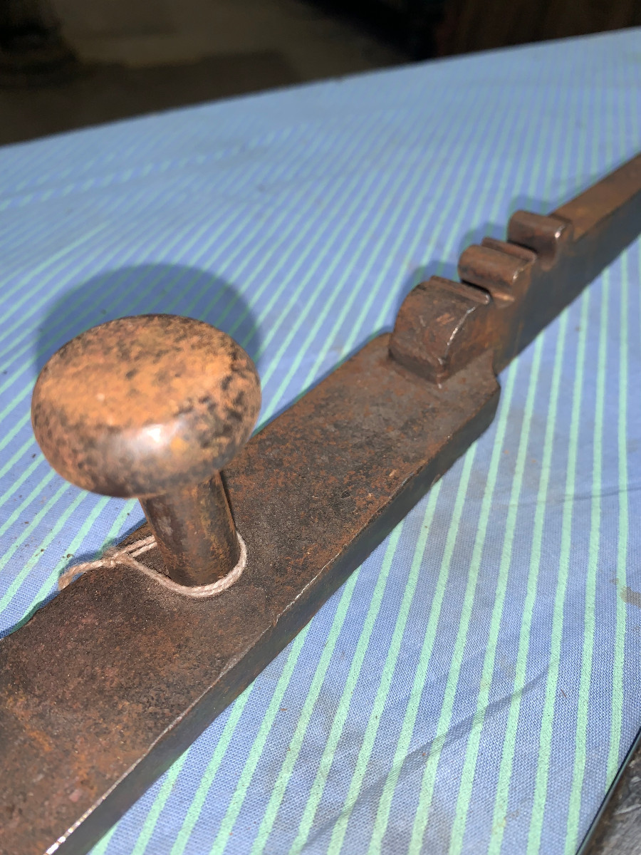 Large 18th Century Wrought Iron Clench-photo-4