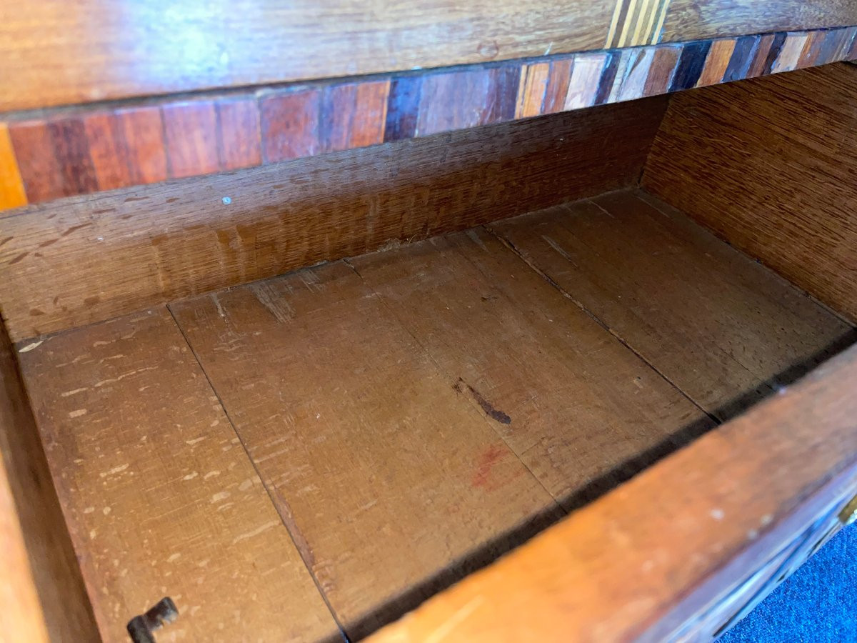 Charmante commode de maîtrise XVIIIe siècle - à restaurer-photo-7