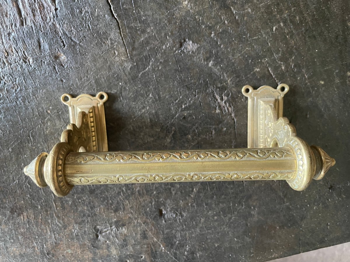 Beautiful Gilded Bronze Handle -photo-2