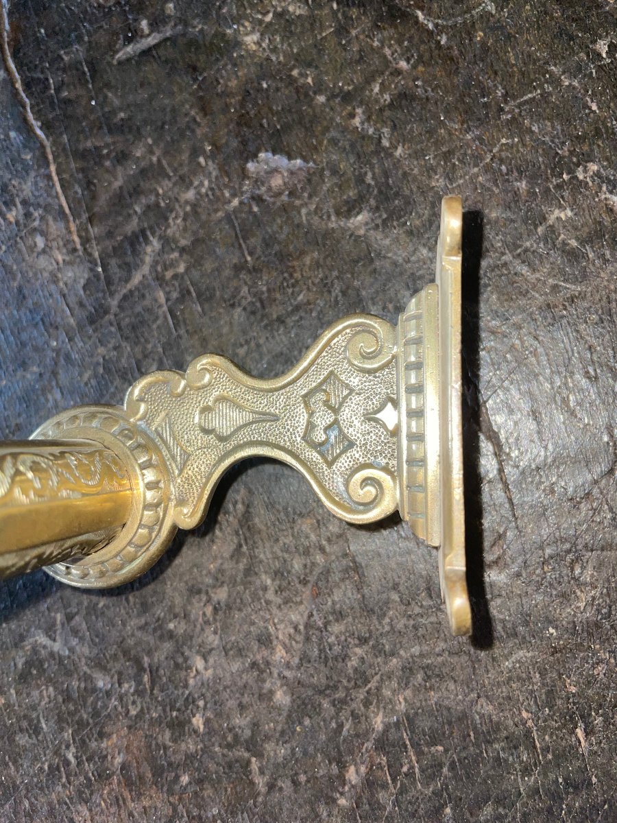 Beautiful Gilded Bronze Handle -photo-3