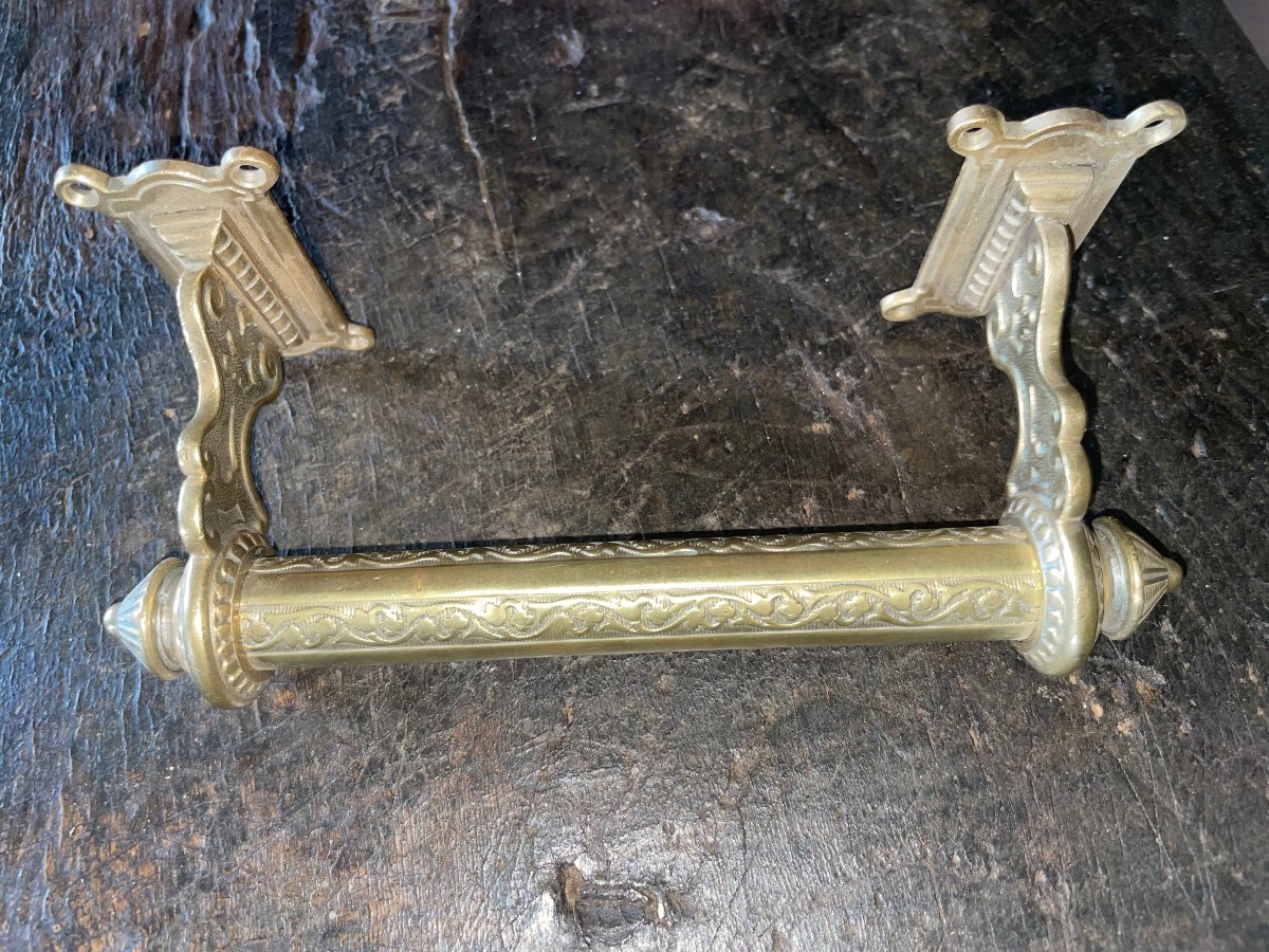 Beautiful Gilded Bronze Handle 