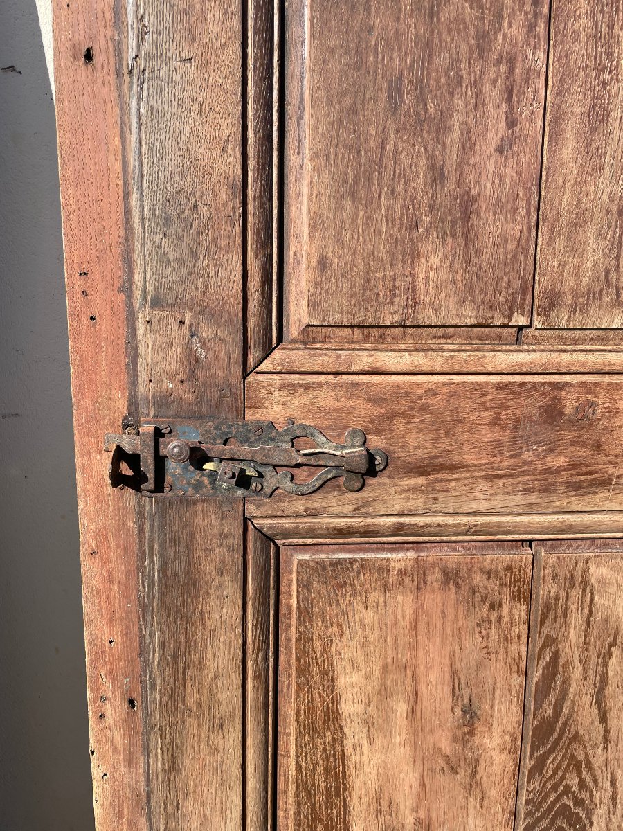 Porte Régence avec cadre  en chene 18 eme-photo-2