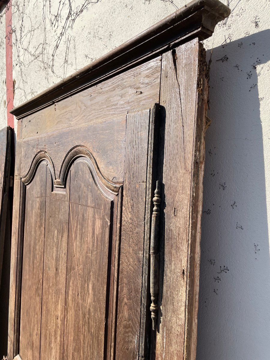 Porte Régence avec cadre  en chene 18 eme-photo-3