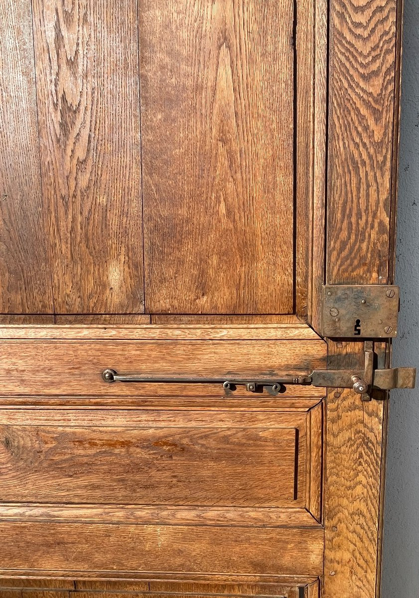Set Of Three 19th-century Double-sided Doors -photo-3