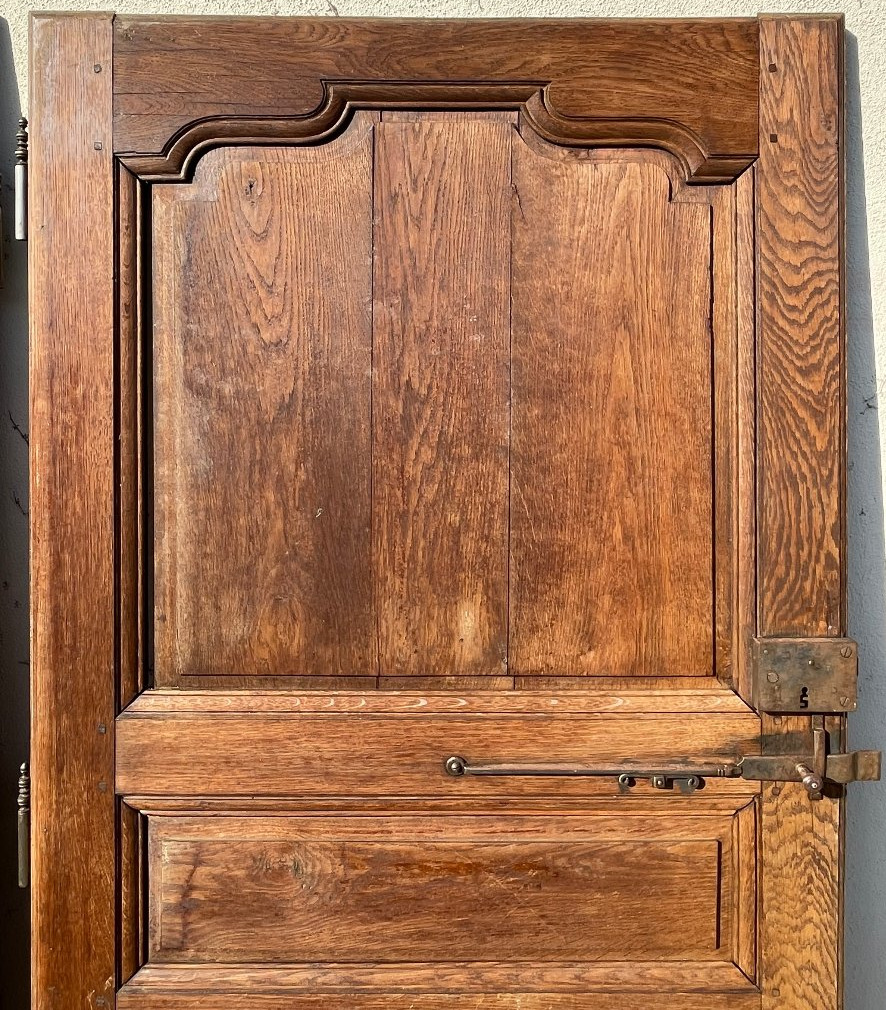 Set Of Three 19th-century Double-sided Doors -photo-4